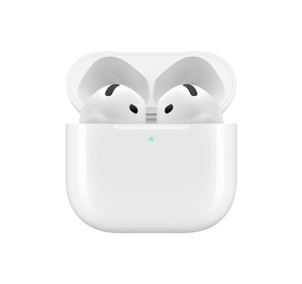 אוזניות ‏אלחוטיות Apple AirPods 4 MXP63ZM/A אפל