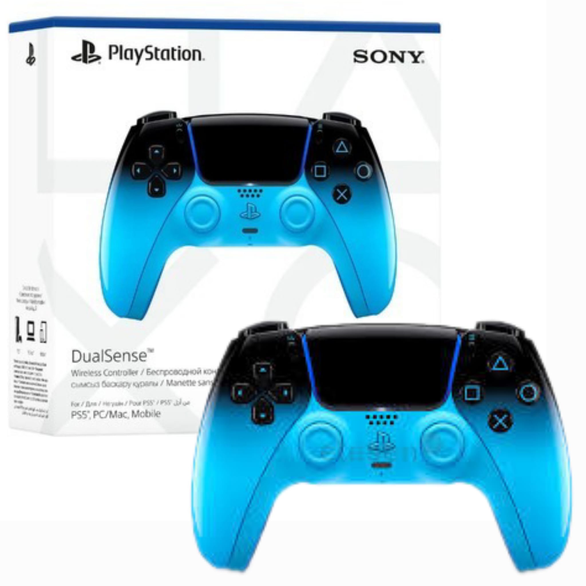 PS5 WIRELESS CONTROLLER DUALSENSE - HYPERPOP RHYTHM BLUE 