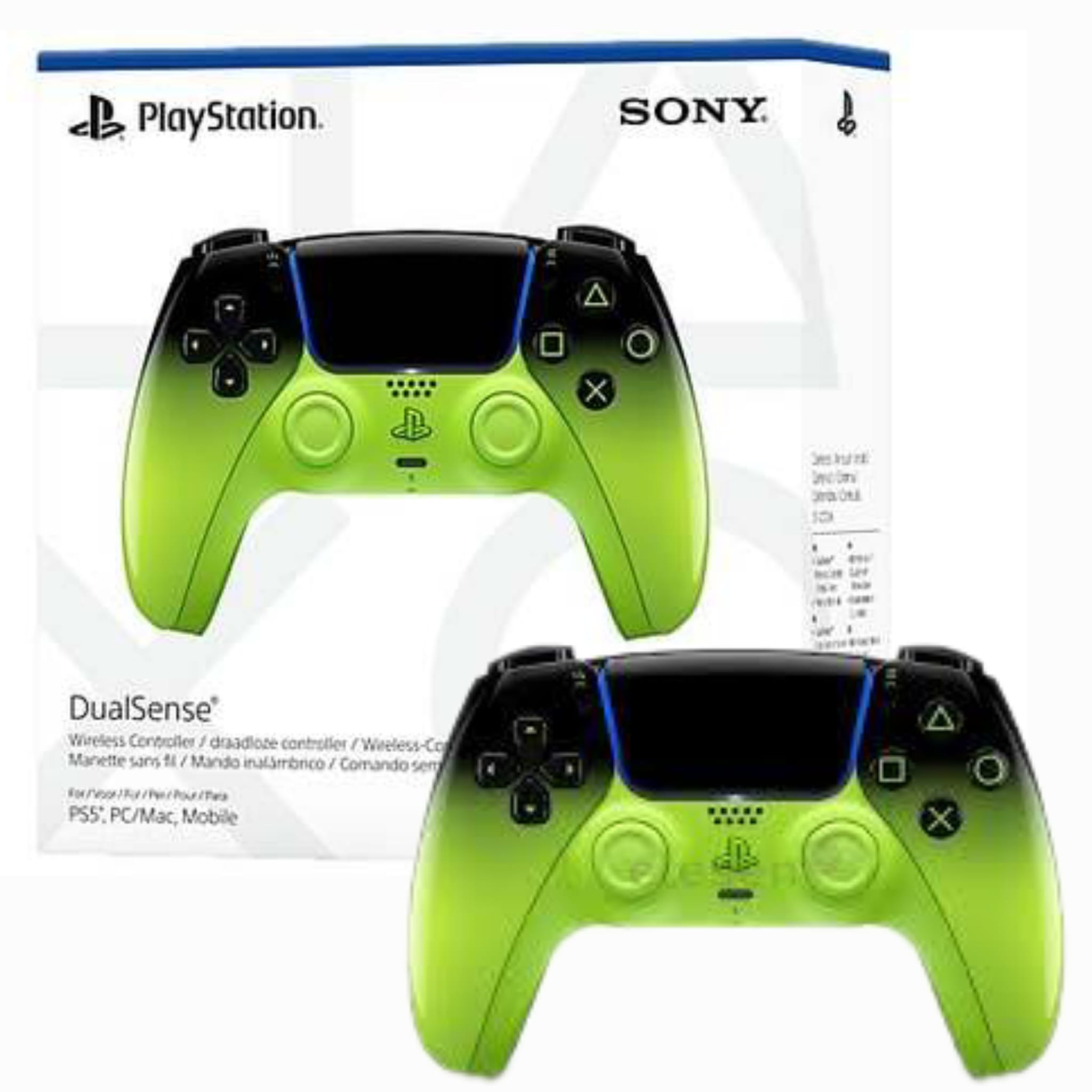 PS5 WIRELESS CONTROLLER DUALSENSE - HYPERPOP REMIX GREEN 