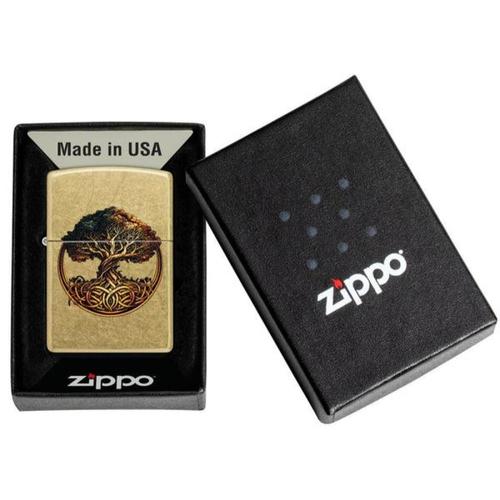 מצית זיפו עץ החיים זהב - ZIPPO