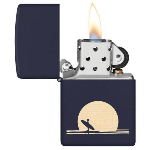 מצית זיפו גולש לרקע שמש - ZIPPO