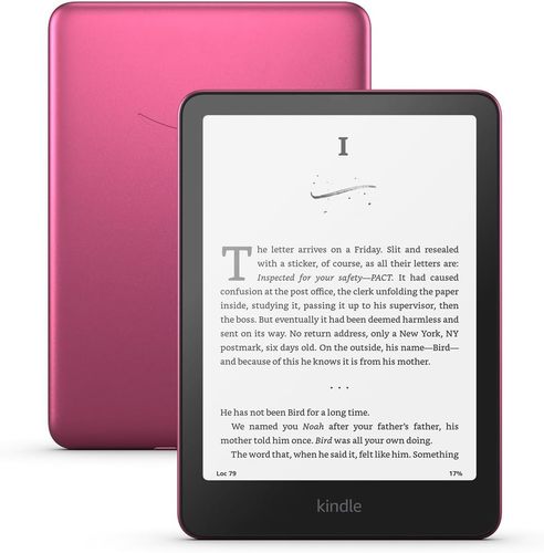 קורא ספרים Kindle Paperwhite Signature Edition דור 12 עם מסך מגע "7, זיכרון 32GB ללא פרסומות - מהדורת 2024 Amazon