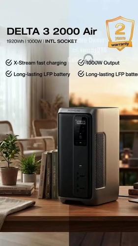 תחנת כח ניידת EcoFlow DELTA 3 AIR 2000