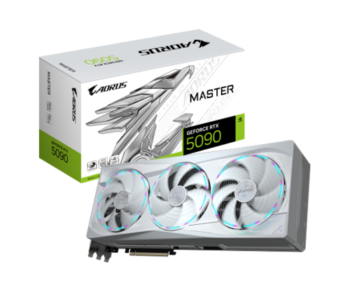 כרטיס מסך AORUS GeForce RTX 5090 MASTER ICE 32G