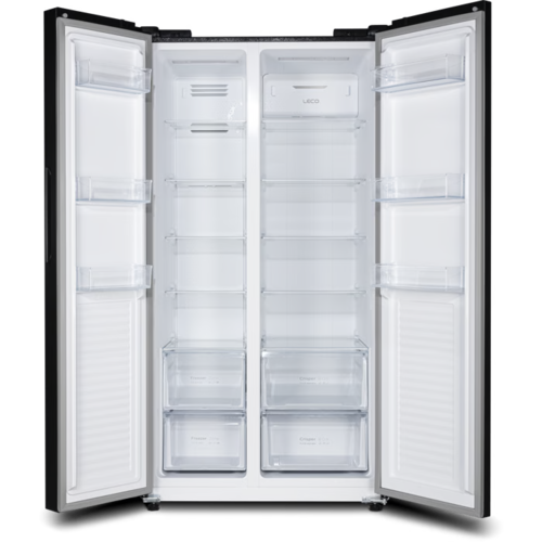 מקרר SBS דלת מול דלת 622 ליטר Electra דגם EL6460DI מאושר לשבת צומת - גימור נירוסטה מושחרת