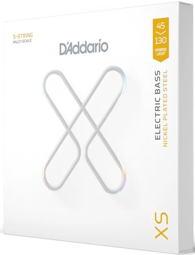 d'addario xsb45130ms hybrid 5-string bass strings