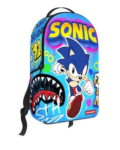 ספרייגראונד Sprayground – תיק גב SONIC ON THE RUN BACKPACK קולקציית 2026