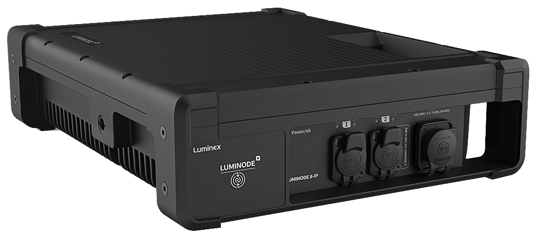 ממשק LumiNode 8-IP מוגן מים Luminex