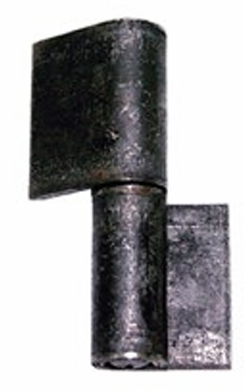 ציר כנף לריתוך שחור 14 ממ