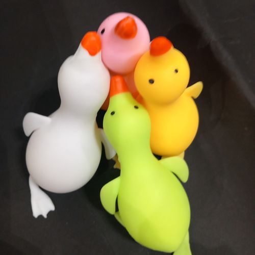 סקווישי בצורת ברווז נמעך להפגת מתחים - Squishy Duck