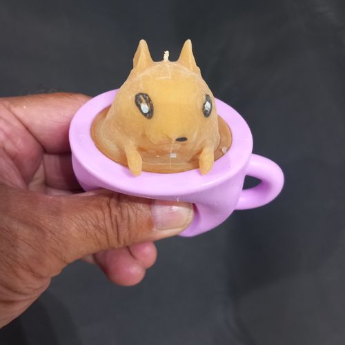 סקווישי חיות  פופאפ קופצות מכוס קפה   - Squishy Coffee cup