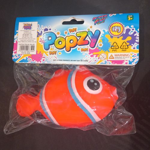 סקווישי נידו לחיצה בצורת דג להפקת מתחים  - Squishy Nido Fish