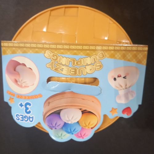 סקווישי דונאטס דאמפלינג נצנצים אורביז לוחצים ונהנים -  Dumpling Squishy