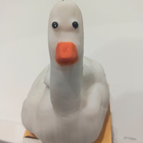 סקווישי ברווז אצבע משולשת  להפקת מתחים - SQUISHY Duck SO-197-6