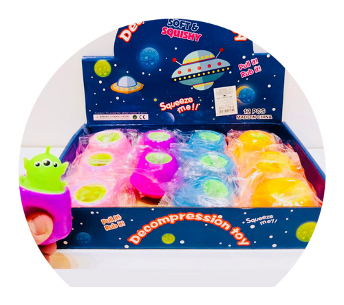 סקווישי פופ אפ לחיצות חללית חייזר טוי סטורי   - SQUISHY POP-UP  SO-179-4