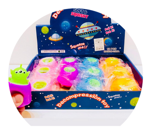 סקווישי פופ אפ לחיצות חללית חייזר טוי סטורי   - SQUISHY POP-UP  SO-179-4
