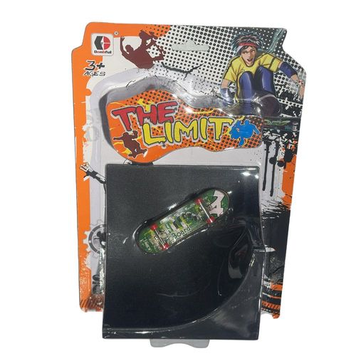 מיני סקייטבורד עם רמפה - SKATEPARK 2281010