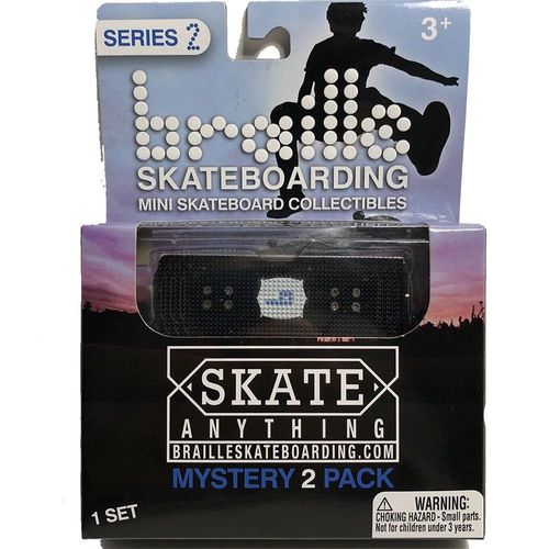 2 סקייטבורד אצבעות באריזה אחת - Braille Skateboarding