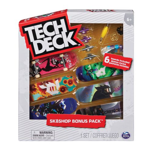 טק דק - סט של 6 סקיטבורדים - 4220TD TECH DECK