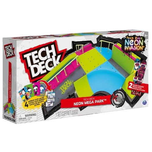טק דק - סט נאון מגה פארק - TECH DECK NEON MEGA PARK
