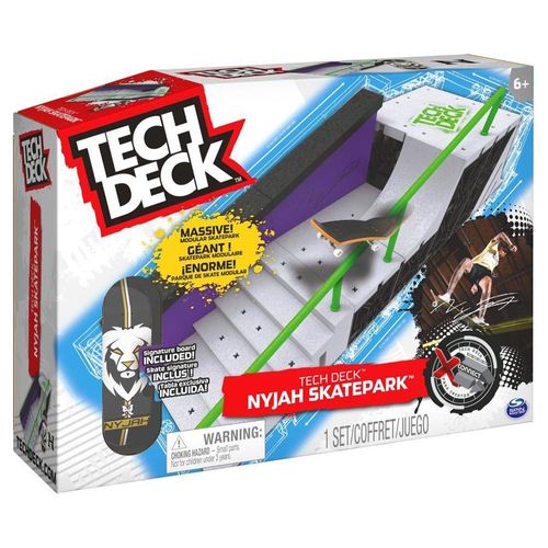 טק דק סקייטבורד + מקפצה - TECH DECK BOWL BUILDER X-CONNECT PARK CREATOR