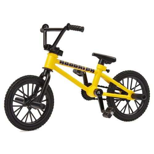 טק דק אופניים אצבעות צהוב שחור - TECH DECK BMX FINGER BIKE, SE BIKES, YELLOW/BLACK