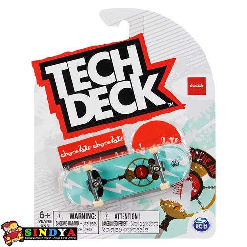 טק דק סקייטבורד אצבעות - TECH DECK CHOCOLATE CHRIS ROBERTS