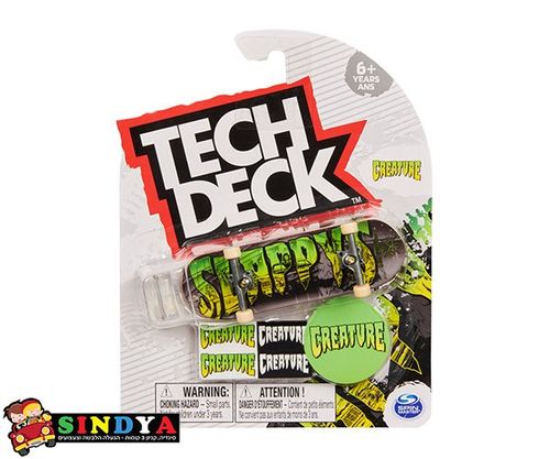 טק דק סקייטבורד אצבעות - 20126369 TECH DECK CREATURE