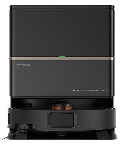 שואב שוטף רובוטי עם תחנת ריקון Deerma X80 Ultra