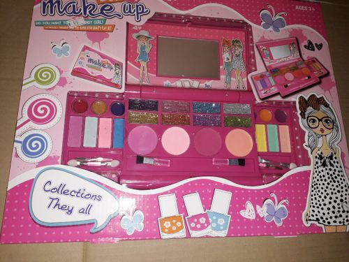 ערכת איפור פלטת איפור מתקפלת עם מראה - MAKE UP