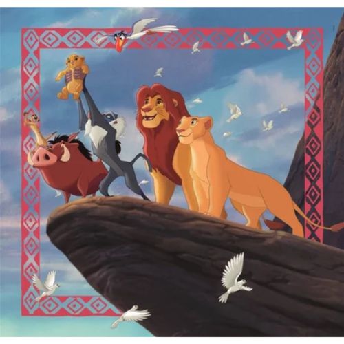 קלמנטוני - פאזל 3X48 חלקים מלך האריות - CLEMENTONI Disney Classics Lion King 25323
