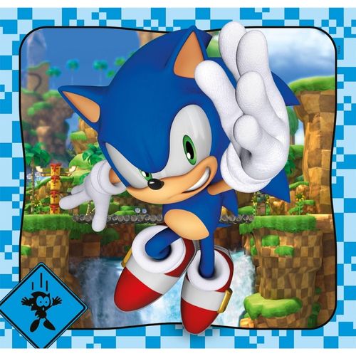 קלמנטוני - פאזל 3X48 חלקים סוניק - CLEMENTONI SONIC 25320