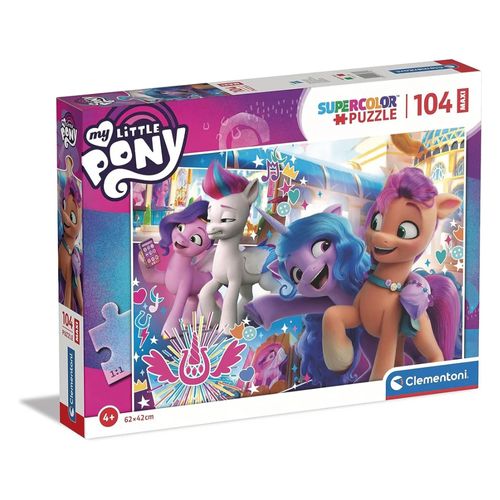 קלמנטוני מקסי - פאזל 104 חלקים פוני הקטן - Clementoni Maxi Puzzle 23764