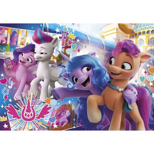 קלמנטוני מקסי - פאזל 104 חלקים פוני הקטן - Clementoni Maxi Puzzle 23764