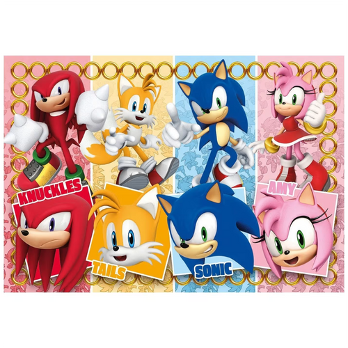 קלמנטוני - פאזל 60 חלקים מקסי סוניק - Clementoni Maxi Puzzle  SONIC