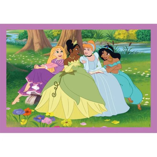 קלמנטוני - פאזל 4 ב-1 נסיכות - Clementoni Princesas Disney 21746