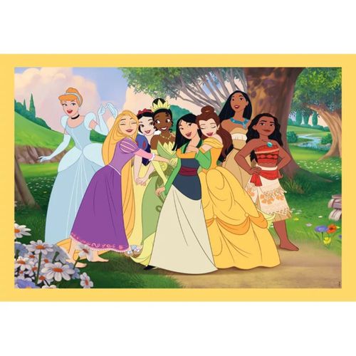 קלמנטוני - פאזל 4 ב-1 נסיכות - Clementoni Princesas Disney 21746