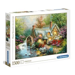 קלמנטוני - פאזל 1500 חלקים בקתה כפרית - Clementoni 31812