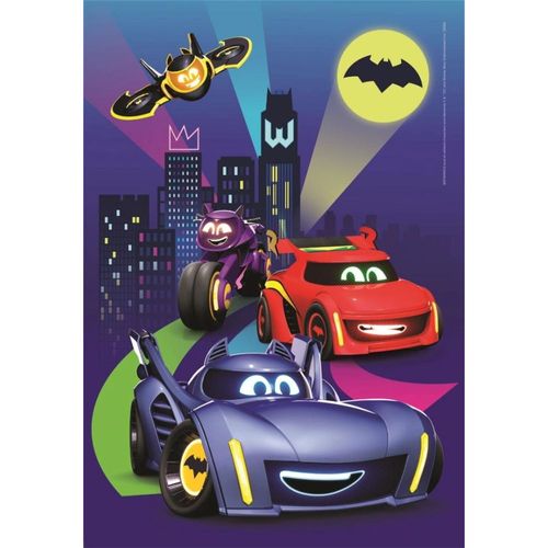 קלמנטוני - פאזל 60 חלקים מכוניות באטווילס -  Clementoni Batwheels  26593