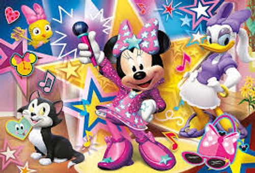 קלמנטוני - פאזל 60 חלקים מקסי מינימאוס - Clementoni Maxi Puzzle  MINNIE Mouse