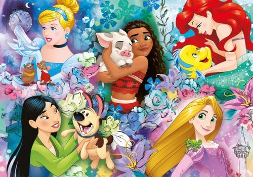 קלמנטוני -  פאזל 60 חלקים מקסי נסיכות דיסני - Clementoni Maxi Puzzle Disney Princess