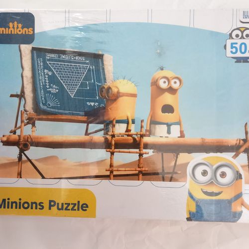פאזל 50 חלקים מיניונים -
