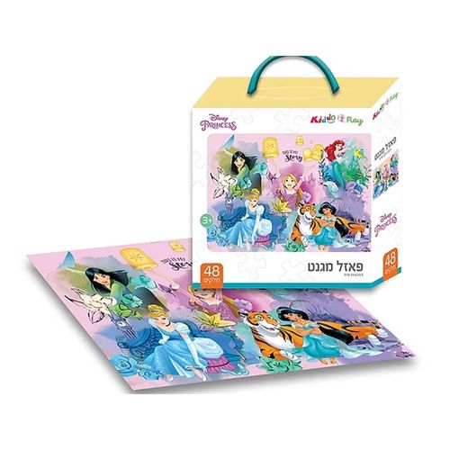 פאזל מגנט דיסני נסיכות 48 חלקים - COOL