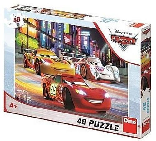 דינו - פאזל מכוניות ספיידי 48 חלקים - Dino CARS 3