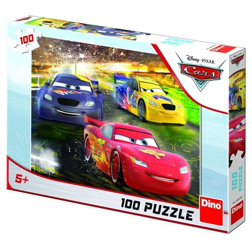דינו - פאזל 100 חלקים מכוניות 3 מבית דיסני ופיקסל -  DINO CARS 3