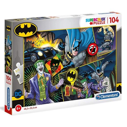 קלמנטוני - פאזל 104 חלקים באטמן - Clementoni DC Comics Batman puzzle