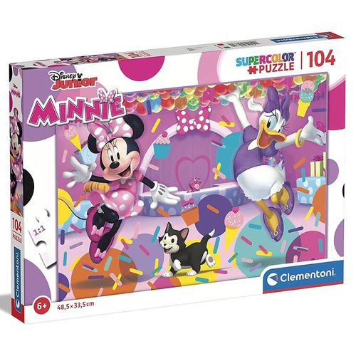 קלמנטוני - פאזל 104 חלקים מיני מאוס - Clementoni 25735 Minnie Mouse