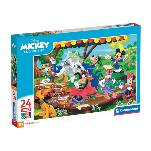 פאזל 24 חלקים מיקי מאוס וחברים - Clementoni Puzzle 24218
