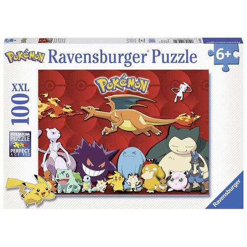 רבנסבורגר - פאזל 100 חלקים פוקימון - Ravensburger