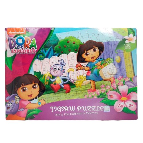 פאזל דורה 100 חלקים NICKELOBEON  PUZZLE DORA